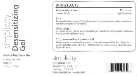 Simplicity Desensitizing 포장