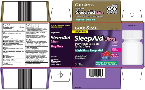 good sense sleep aid ultra packaging