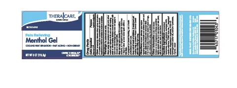 Theracare Ice Blue GelPain Relieving packaging