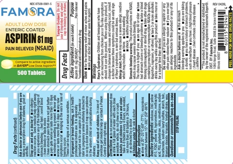 LOW DOSE ASPIRIN packaging