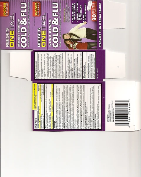 REESES ONETAB COLD AND FLU 포장