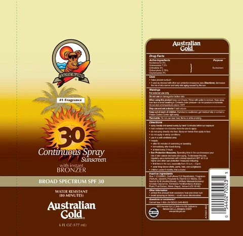 Australian GoldBOAD SPECTRUM SPF 30 포장