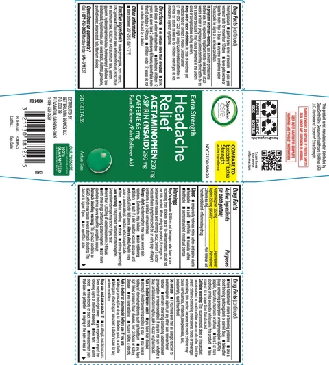 Headache ReliefExtra Strength packaging