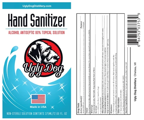 Hand Sanitizer packaging