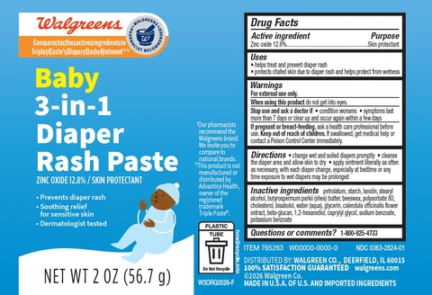 Baby 3-in-1 Diaper Rash 포장