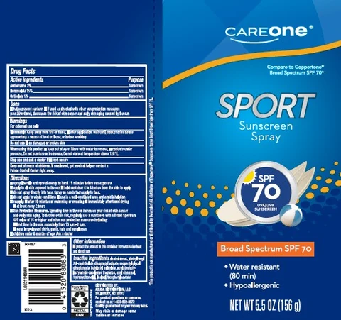 Sport Sunscreen SPF 70 packaging
