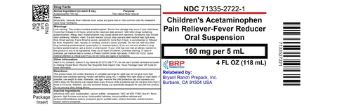 Childrens Acetaminophen packaging