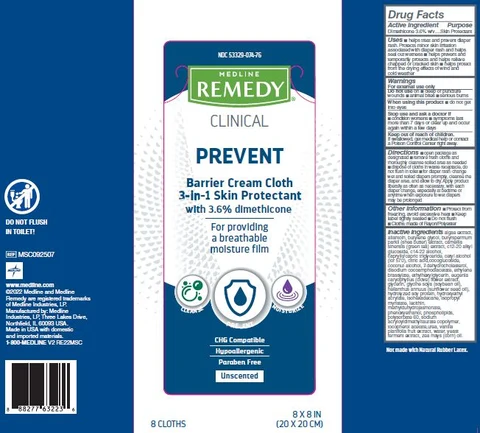 Remedy Barrier Cream Cloths / Remedy Barrier Cream ClothsFragrance Free 포장