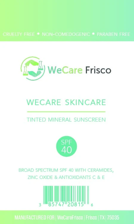 Tinted Mineral Sunscreen packaging