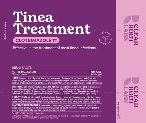 Clear Root Labs Tinea Treatment 포장