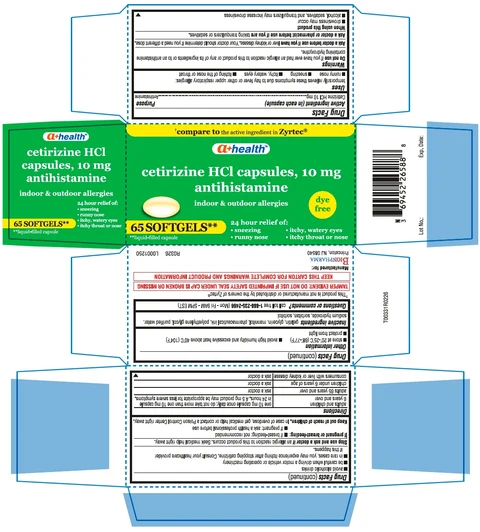 Cetirizine HCl 포장