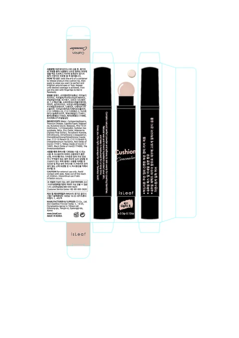 isLeaf Cushion Concealer 23 포장