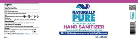 Hand Sanitizer packaging