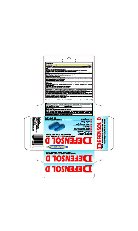 Defensol D Blister Pack 포장