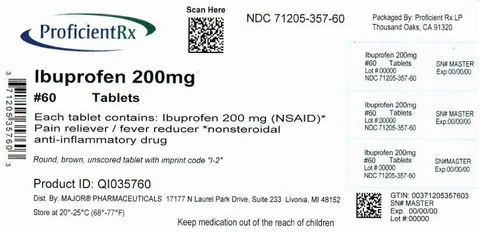 ibuprofen packaging
