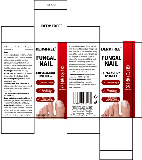DERMFREE FUNGI NAIL 포장