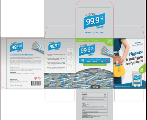 C-tizers 99.9 packaging