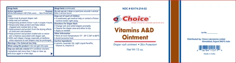 Choice Vitamin A D packaging