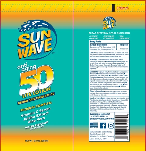 Sun Wave Anti Aging Lite SPF 50 포장