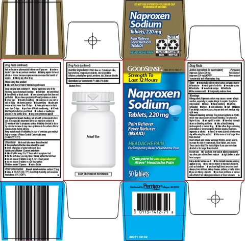 good sense naproxen sodium packaging