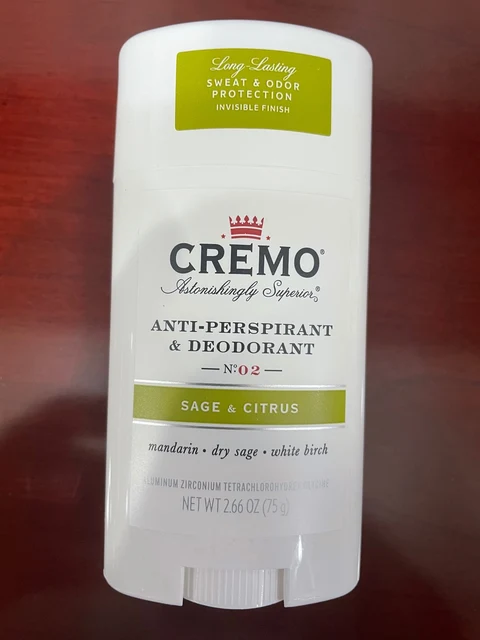Cremo Antiperspirant Sage 포장