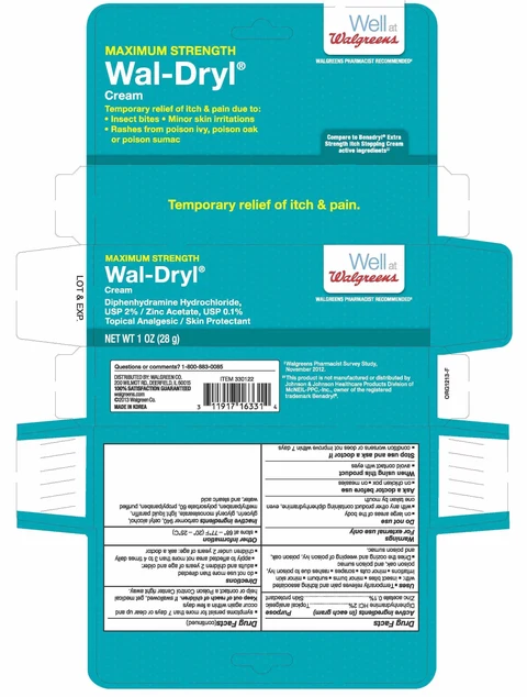 Wal-dryl packaging