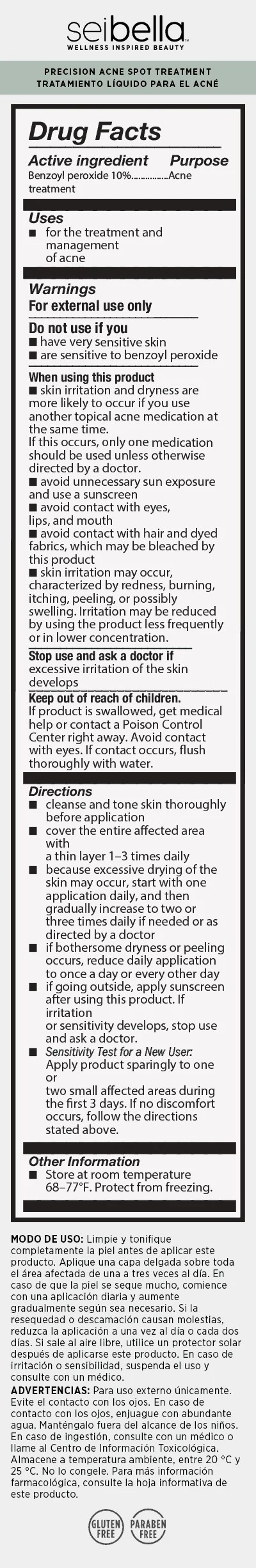 Clarity Clear Skin SolutionsAcne Spot Treatment packaging