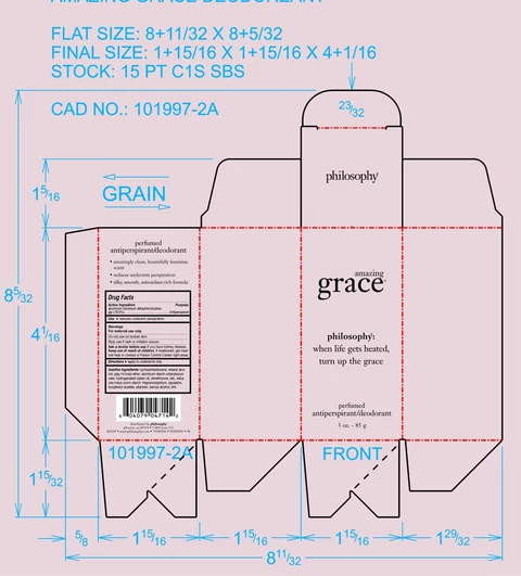 Amazing Grace Antiperspirant and Deodorant 포장