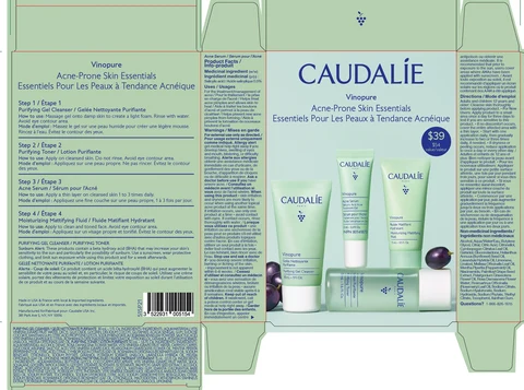 Caudalie Vinopure Acne-Prone Skin Essentials 포장