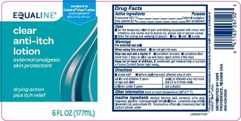 Clear Anti Itch packaging