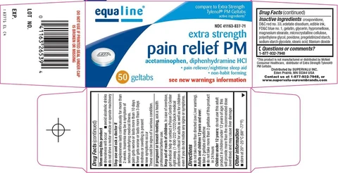 equaline pain relief pm packaging