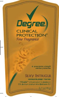 Degree WomenClinical Protection Sexy Intrigue 포장