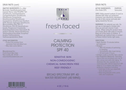 Calming Protection SPF40 포장