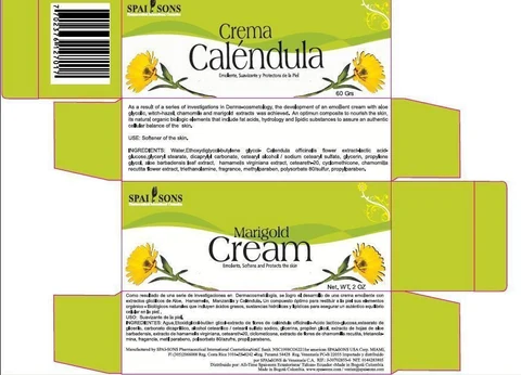Spai-SonsCalendula/Marigold packaging