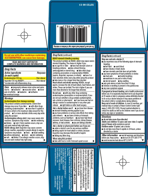 Dual Action Back Pain Carton Image 2