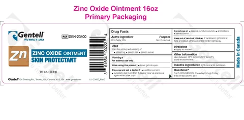 Zinc Oxide 포장