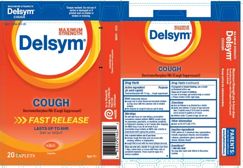 Delsym Cough 포장