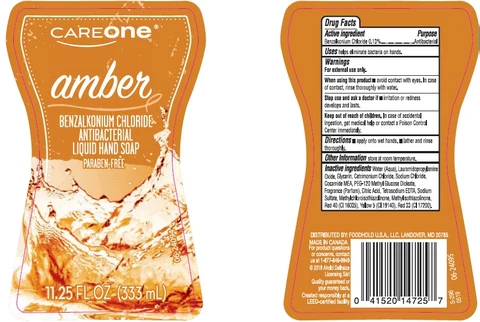 CareOne Amber Antibacterial Hand 포장