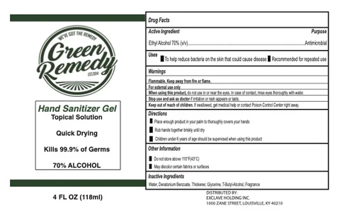 Hand Sanitizer Gel packaging