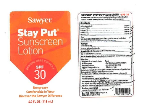 Stay Put Sunscreen SPF 30 packaging
