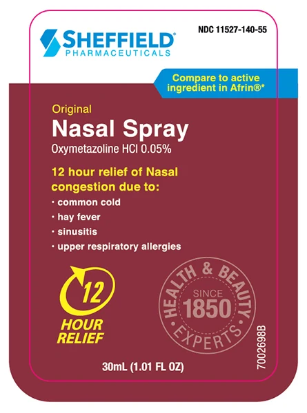 12 Hour Original Nasal Decongestant 포장