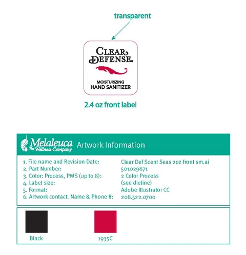 Clear DefenseMaui Melon packaging