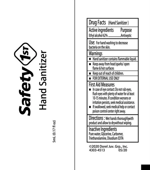 Safety 1st hand sanitizer 포장