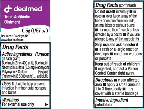 Principal Display Panel - 0.5g Pouch Label