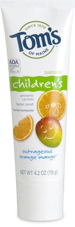 ChildrensOutrageous Orange Mango packaging