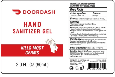 Hand Sanitizer Gel packaging