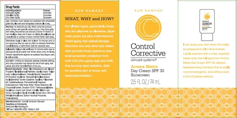 AROMA MATTE DAYSUNSCREEN SPF-30 포장