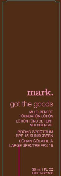 mark got the goodsmulti-benefit foundation 포장