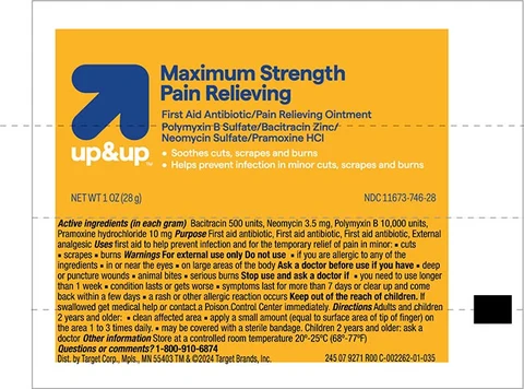 Triple Antibiotic and Pain Relief packaging