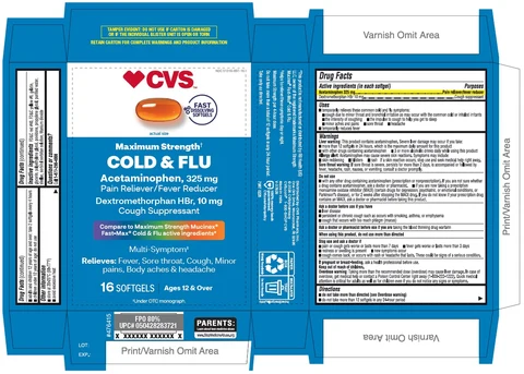Daytime Cold and Flu 포장